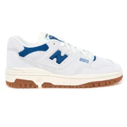 Sneaker New Balance 550 in camoscio e canvas