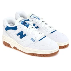 Sneaker New Balance 550 in camoscio e canvas
