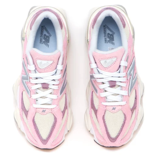 Sneaker New Balance 9060 in camoscio e tessuto