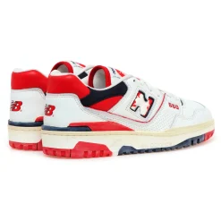 Sneaker New Balance 550 in pelle effetto vintage