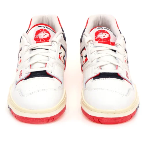 Sneaker New Balance 550 in pelle effetto vintage