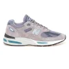 Sneaker New Balance 991 v2 in camoscio e mesh