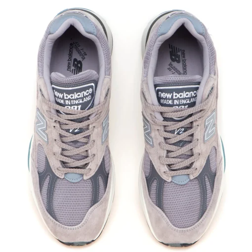 Sneaker New Balance 991 v2 in camoscio e mesh