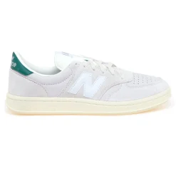 Sneaker New Balance T500 in camoscio e nabuck