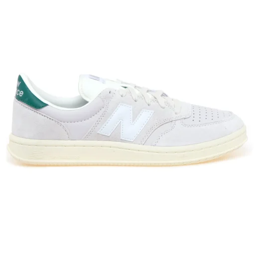 Sneaker New Balance T500 in camoscio e nabuck