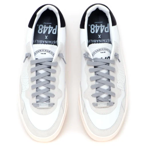 Sneaker P448 Bali in pelle e camoscio - Project sustainabilty