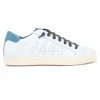 Sneaker P448 John in pelle e camoscio