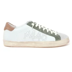 Sneaker P448 John in pelle e camoscio