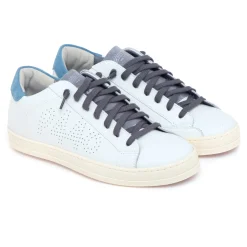 Sneaker P448 John in pelle e camoscio