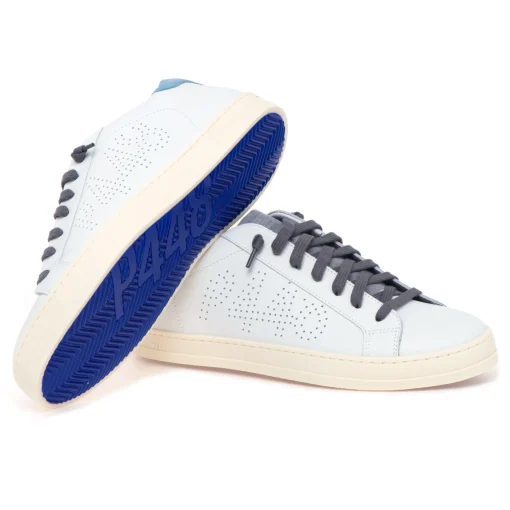 Sneaker P448 John in pelle e camoscio