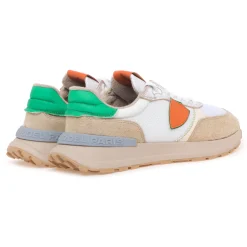 Sneaker Philippe Model Antibes in camoscio e tessuto