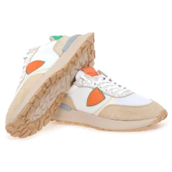 Sneaker Philippe Model Antibes in camoscio e tessuto