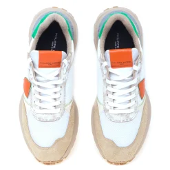 Sneaker Philippe Model Antibes in camoscio e tessuto
