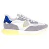 Sneaker Philippe Model "La Rue" in camoscio e tessuto