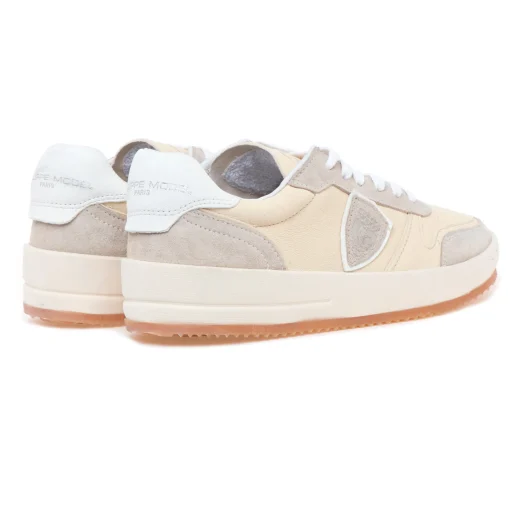 Sneaker Philippe Model "Nice" in pelle e camoscio