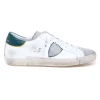 Sneaker Philippe Model Prsx in pelle e camoscio