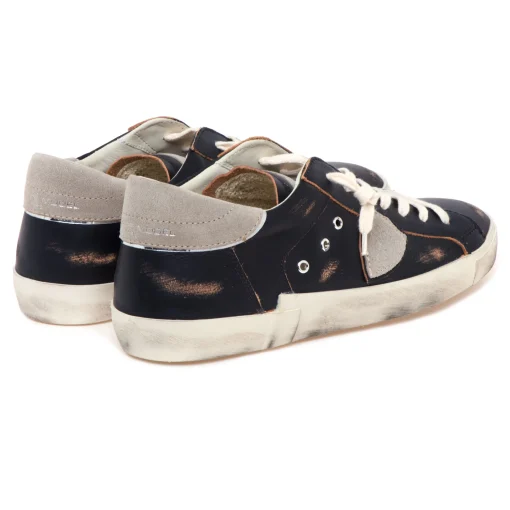 Sneaker Philippe Model Prsx Old Style in pelle vintage