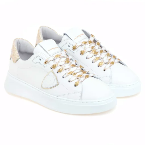 Sneaker Philippe Model Temple in pelle