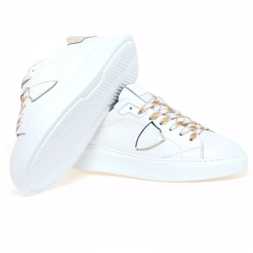Sneaker Philippe Model Temple in pelle