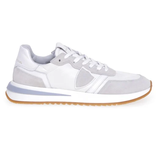 Sneaker Philippe Model Tropez 2.1 in camoscio e tessuto