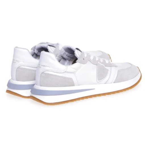 Sneaker Philippe Model Tropez 2.1 in camoscio e tessuto