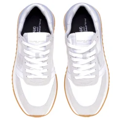 Sneaker Philippe Model Tropez 2.1 in camoscio e tessuto