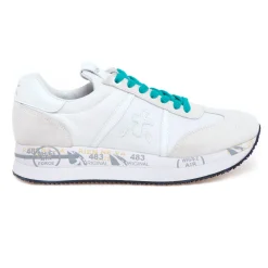 Sneaker Premiata Conny in camocio e tessuto