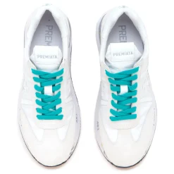 Sneaker Premiata Conny in camocio e tessuto