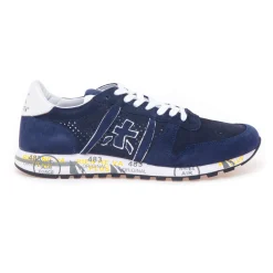 Sneaker Premiata Eric in camoscio forato