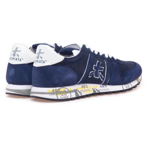 Sneaker Premiata Eric in camoscio forato