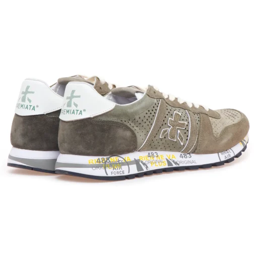 Sneaker Premiata Eric in camoscio forato