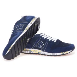 Sneaker Premiata Eric in camoscio forato