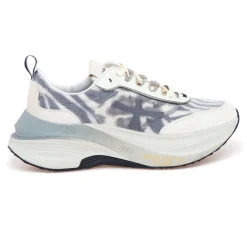 Sneaker Premiata Hill in camoscio e tessuto tecnico