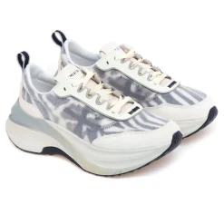 Sneaker Premiata Hill in camoscio e tessuto tecnico