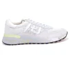 Sneaker Premiata Landeck in camoscio e tessuto retinato