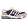 Sneaker Premiata Lander in camoscio e tessuto