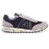 Sneaker Premiata Lucy in camoscio e tessuto