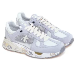 Sneaker Premiata Mase in camoscio e tessuto