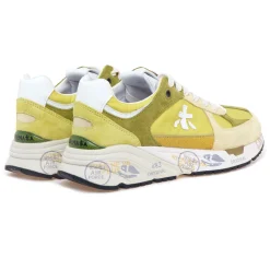 Sneaker Premiata Mase in camoscio e tessuto
