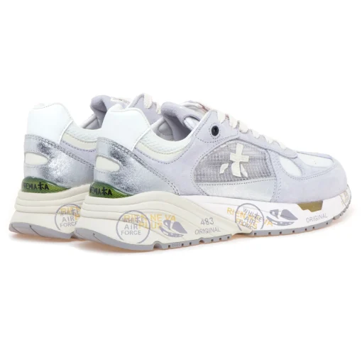 Sneaker Premiata Mase in camoscio e tessuto