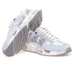 Sneaker Premiata Mase in camoscio e tessuto