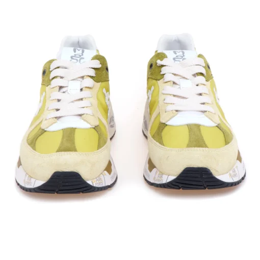 Sneaker Premiata Mase in camoscio e tessuto