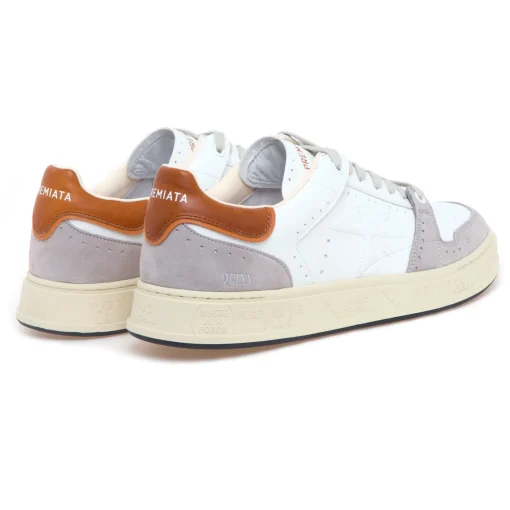 Sneaker Premiata Quinn in pelle e camoscio