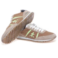 Sneaker Premiata Sean in camoscio e tessuto