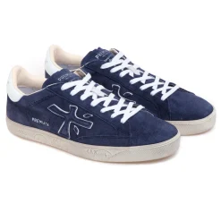 Sneaker Premiata Steven in camoscio