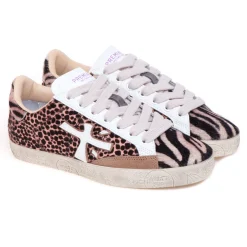 Sneaker Premiata Steven in cavallino animalier