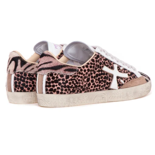 Sneaker Premiata Steven in cavallino animalier