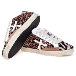 Sneaker Premiata Steven in cavallino animalier