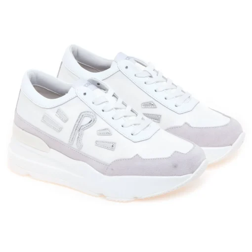 Sneaker Rucoline in camoscio e tessuto