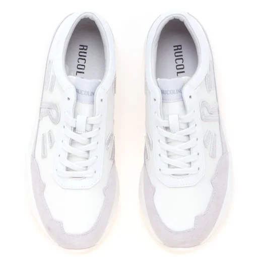 Sneaker Rucoline in camoscio e tessuto